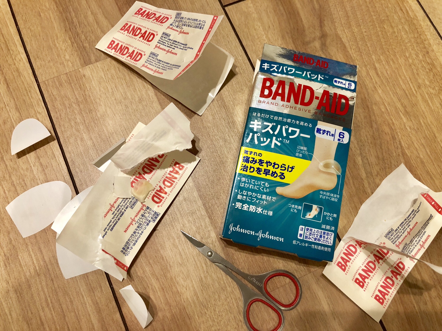 足負傷で回復中