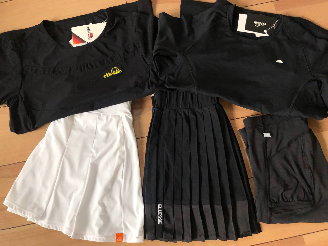 初購入！エレッセウェアが着やすかった