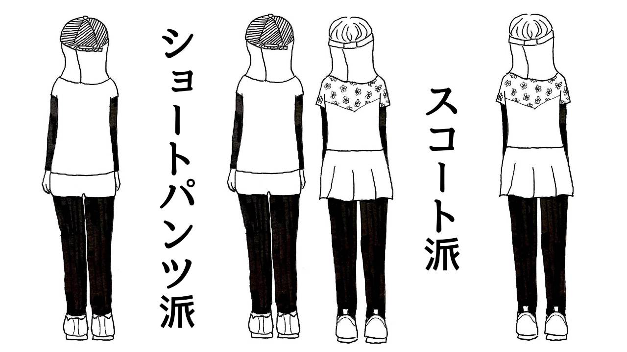 テニス ファッションにショートパンツは難しい
