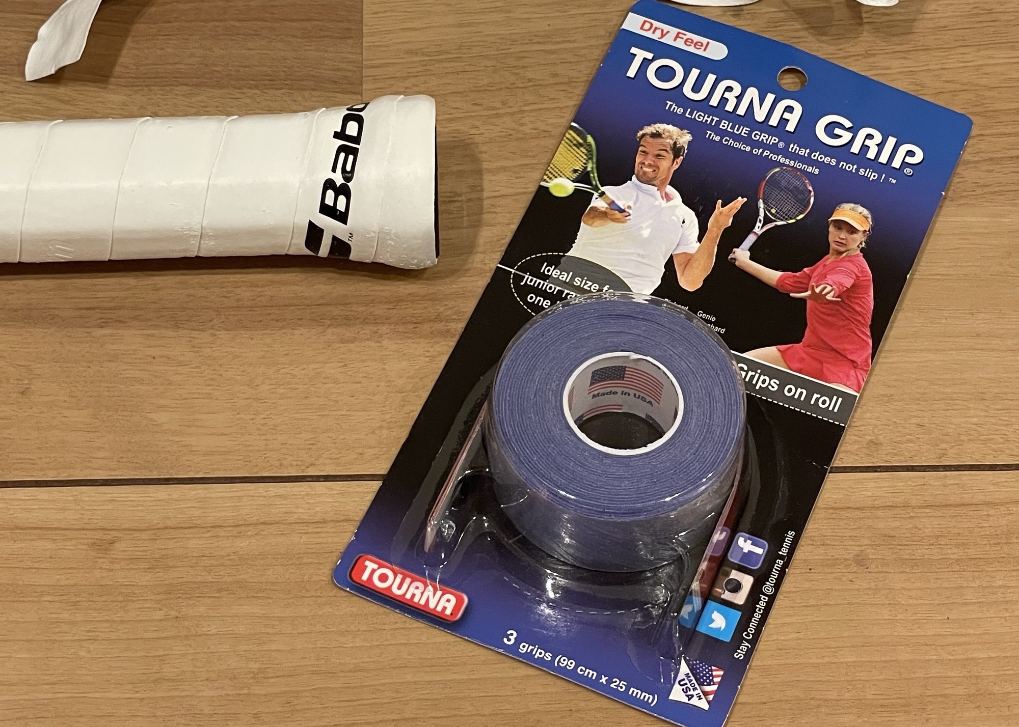 トーナのオーバーグリップテープを使ってみた