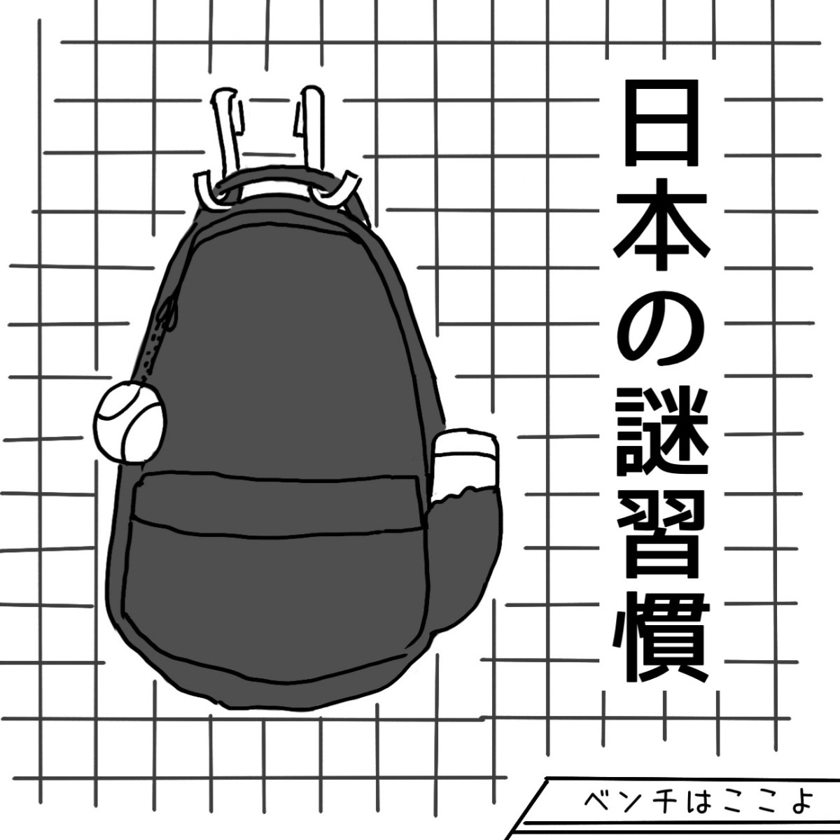 理解しがたいS字フック持参のニッポンテニス