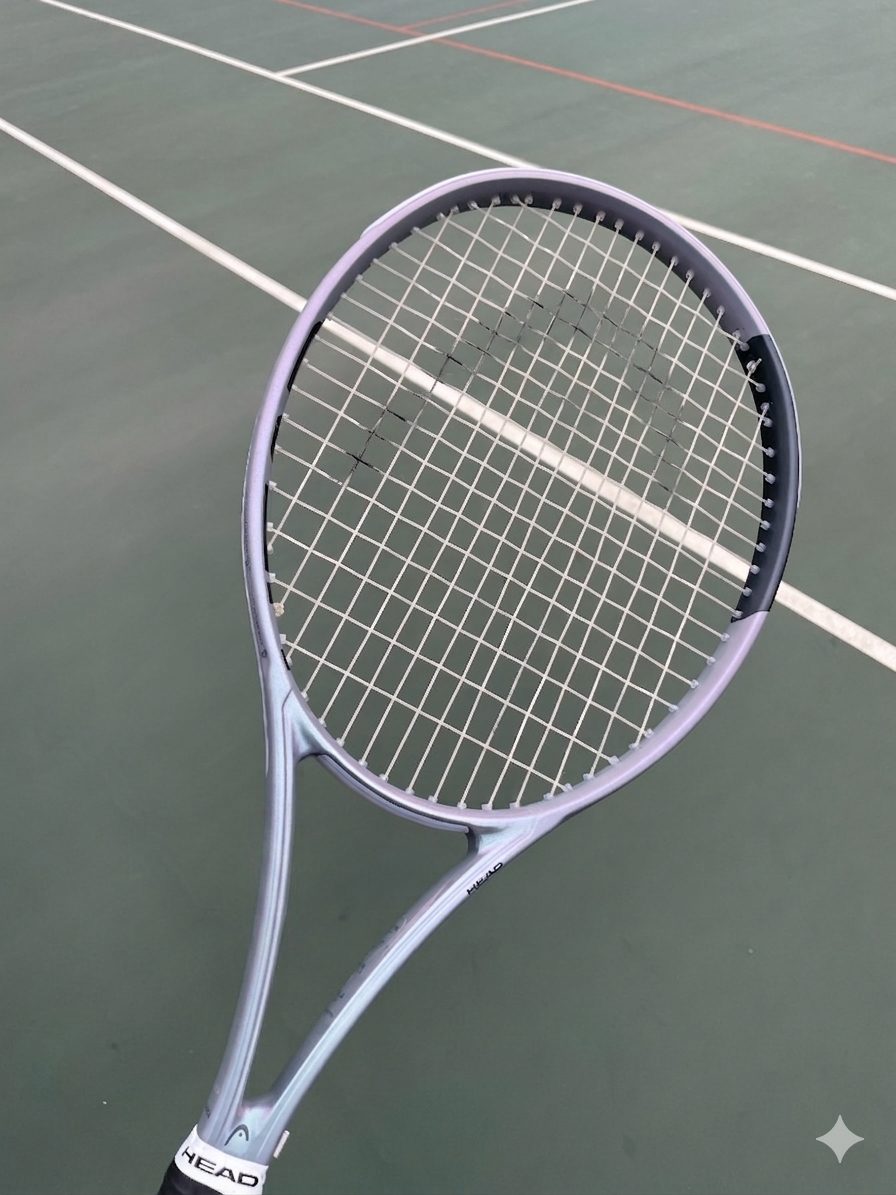 head squared tennis racket
